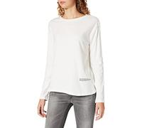NA-KD Good Will Printed T-Shirt Chemise, Blanc cassé, 3XL Femme