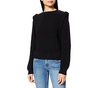 NA-KD Open Back Knitted Sweater, Noir, 2XL Femme
