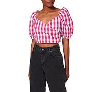 NA-KD - P1018-006812 Blouse Femme -Carreaux roses. - 40 EU