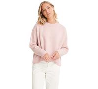 NA-KD Wide Knitted Sweater Pull-Over, Rose Clair, S Femme