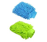 NA Lot de 2 gants de lavage en microfibre pour voiture et nettoyage de voiture