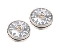 NA Lot de 2 poids de golf argentés pour putters Odyssey Stroke Lab, O-Works, White Hot OG (2 x 25 g)