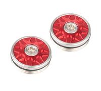 NA Lot de 2 poids de golf rouges pour putters Odyssey Stroke Lab, O-Works, White Hot OG (2 x 15 g)