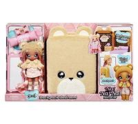 Na Na Na Surprise Ensemble 3-en-1 & chambre SARAH SNUGGLES - Le sac-à-dos ours contient 1 poupée mannequin édition limitée avec 1 tenue exclusive & +-À collectionner, 5 ans +, 575702EUC
