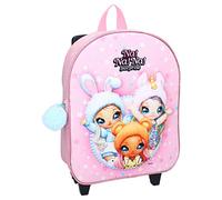 Na!Na!Na! Surprise Fancy (3D) - Sac à roulettes 3D - avec Une Belle Image en Trois Dimensions - Idéal pour Un Week, Rose, Rose, S