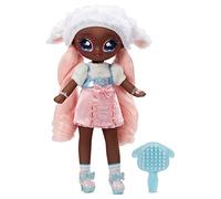 Na Na Na Surprise Poupée mannequin Teens - À collectionner - Poupée en chiffon & tissu de 27,94 cm, inspirée du mouton, dotée de cheveux roses - Lila Lamb