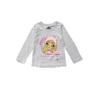 Na! Na! Na! Surprise T-Shirt 'Paula Purrfect' jaune / gris chiné / rose, Taille 122