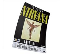 NA Nirvana for a Concert on the In Utero Album Tour -- Germany Poster 38cm x 58cm Affiche (15x23) inch cadeau sans cadre