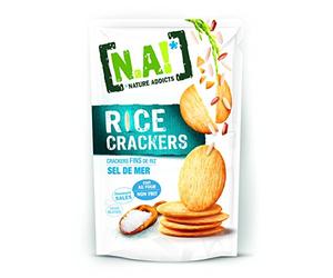 NA! RICE CRACKERS 70 GR SEL DE MER - Lot de 6