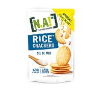 N.A! Biscuits apéritifs crackers de riz sel de mer - Le paquet de 85g