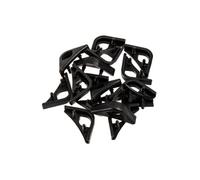 Noctua NA-SAVP1 chromax.black, Silentblocs Anti-Vibration pour Ventilateur Noctua 140 & 120 mm (16 pièces, Noir)