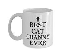 NA Tasse de mamies de Chat - Mamie de Chat - Meilleure Mamie de Chat jamais - Tasses à café - Wma664