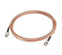 NA TNC Mâle Angle Droit à BNC Mâle RG400 RF Coaxial Coaxial Câble 2.74M / 9Ft