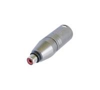 Neutrik Adaptateur XLR NA2MPMF – XLR 3 broches mâle vers RCA femelle – 1 pièce