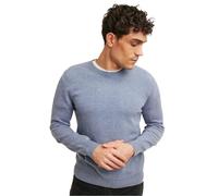NAADAM The Original Cashmere Crewneck Sweater Pull-Over, Bleu Moyen, L Homme