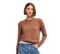 NAADAM The Original Cashmere Crewneck Sweater Pull-Over, Marron Caramel, XXS Femme