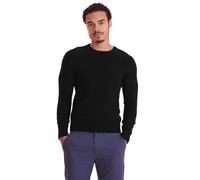 NAADAM The Original Cashmere Crewneck Sweater Pull-Over, Noir, XX-Large Homme