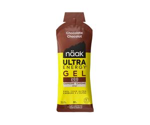 Naak Gel Ultra Energy - chocolat caféine TU