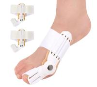Naapesi 2 PCS Correcteur d'Hallux Valgus, Orthèse de Correction Redresseur d'Orteil Attelle Hallux Valgus Réglable pour Soulagement de la Douleur, Séparateur Orthopédique d'Orteils pour Homme et Femme