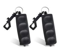 Naapesi 2 Pièces Extracteur de Flèche, de Flèche en Silicone, Pinces de Flèche avec Porte-clés, Protégez Vos Mains pour Retirer Diverses Flèches, Convient pour Le tir à l'arc en Extérieur