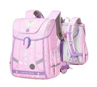 Naapesi Cartable Fille Primaire, Sac à Dos pour Filles CP CE1 CE2 CM1 CM2 | Imperméable Grand volume Respirant Sac Ecole Décontracté pour Enfants de l'école Primaire au Collège Garçon 8 à 12 ans
