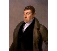 NAAYRASA Célèbre Impression Photo Affiches et Estampes Marquis de Lafayette par Ary Scheffer Peinture Motif Pour la Décoration de Bureau 60x90cm