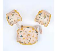 NABAIJI Brassards De Piscine Evolutif Enfant - Tiswim Print Savane Beige