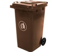 nabbi Cendrier Mulltonne 240 L - brun