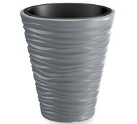 nabbi Jardinière en plastique DBSA350 34,5 cm - pierre grise