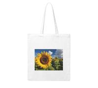 NABEAR Beau sac de courses en toile de tournesol, réutilisable, respectueux de l'environnement avec imprimé sac fourre-tout pour femme