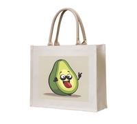 NABEAR Sac fourre-tout en toile avec motif avocats humoristiques, respectueux de l'environnement, réutilisable, sac à bandoulière pour femme