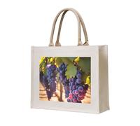 NABEAR Sac fourre-tout en toile motif raisin du désert - Sac de courses réutilisable respectueux de l'environnement, sac à bandoulière pour femme