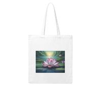NABEAR Spirit Of The Lotus Sac à provisions en toile réutilisable et écologique avec imprimé Sac fourre-tout pour femme