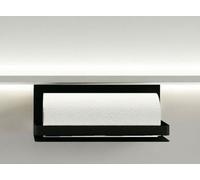 Naber 8041226 transFORM Porte-rouleau de papier pour système de rails, noir mat
