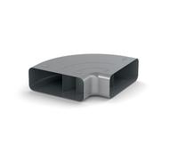 Naber COMPAIR STEEL flow® 150 Coude de tuyau horizontal 90° acier galvanisé 4061014