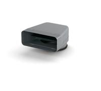 Naber COMPAIR STEEL flow® 150 déflecteur 90° acier galvanisé 4061012