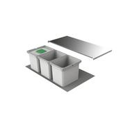 Naber Cox® Box 275 K/900-3, poubelle pour extensions existantes, avec couvercle pour matières organiques