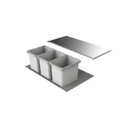Naber Cox® Box 275 K/900-3, poubelle pour extracteurs existants, sans couvercle pour matières organiques
