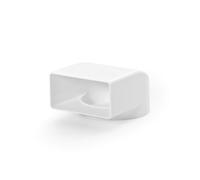 Naber N-UR 100 Pièce de renvoi 90° Blanc