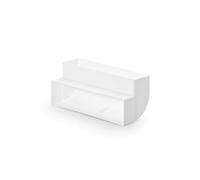 Naber T-RBV 1 Système 125 Coude de gaine large, blanc - Technique de ventilation