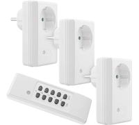 Nabo Lot de 3 + 1 prises télécommandées avec télécommande