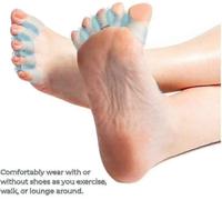 Naboso Splay - Écarteur, Séparateur Et Redresseur D'orteils En Gel Pour Corriger Les Oignons, Redresser Les Orteils Et Restaurer La Forme Naturelle Du Pied