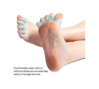 Naboso Splay - Gel Toe Stretcher, Separator And Straightener for Correction Of Bunions,mmer Toes And Restore Natural Foot Shape