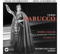 NABUCCO (NEAPEL, LIVE 20/12/1949) REMASTERED 2017 2 CD NEUF VERDI,GIUSEPPE