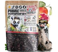 Nabür - 200gr Poivre sauvage Voatsiperifery de Madagascar, Gourmet, Poivre Madagascar Sauvage BIO