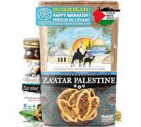 Nabür - 250gr Zaatar Palestinien 100% Naturelle, Zatar Authentique, Za'atar Palestine, Sans Additifs