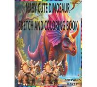 NABY CUTE DINOSAUR SKETCH AND COLORING BOOK