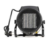 NAC Chauffage Soufflant Electrique 2000W - Radiateur Electrique Mobile avec Thermostat & 3 Niveaux de Chaleur - Chauffage Industriel Céramique pour Garage Atelier Chantier Serre - Canon Air Chaud