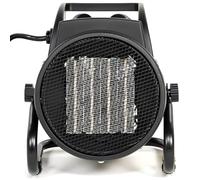 NAC Chauffage Soufflant Electrique 2000W - Radiateur Electrique Mobile avec Thermostat & 3 Niveaux de Chaleur - Chauffage Industriel Céramique pour Garage Atelier Chantier Serre - Canon Air Chaud