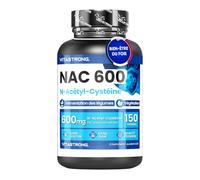 NAC N-Acetyl-Cysteine 600mg, Précurseur du Glutathion, Vitastrong